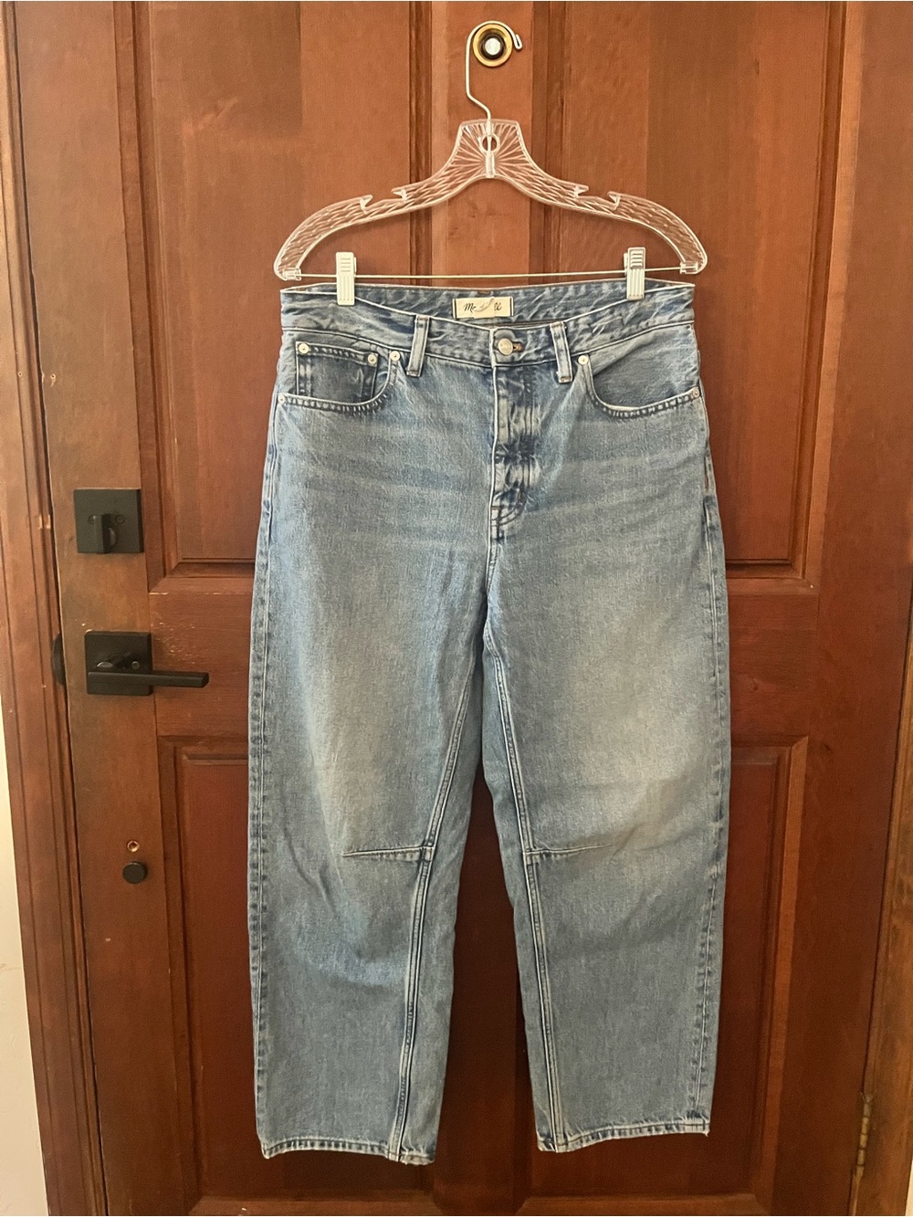 Madewell darted Barrel-leg Jeans size 27